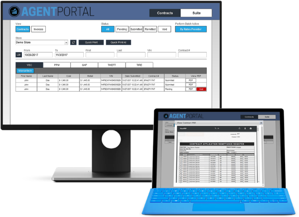 Automotive Agent Portal Example